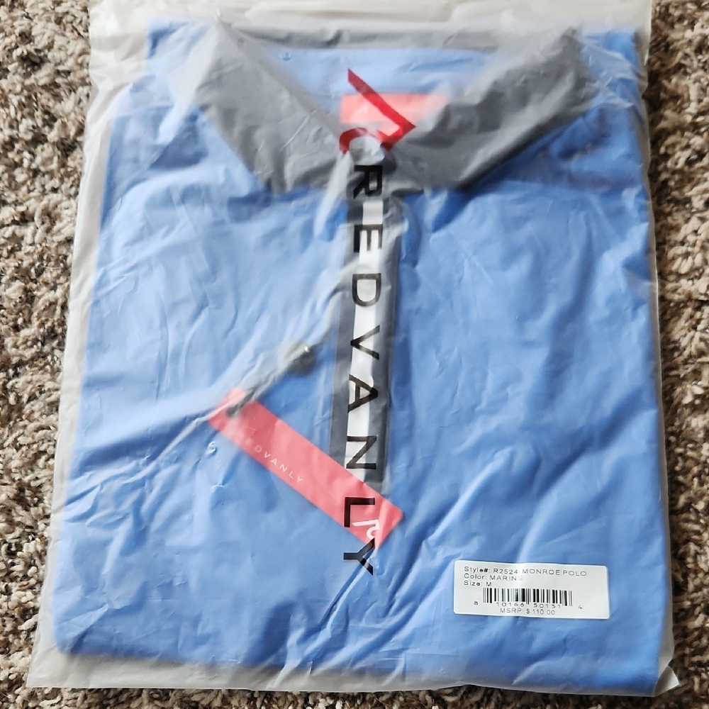 Redvanly Polo Shirt in Marine Blue